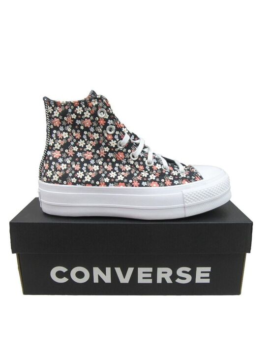 Converse Shoes - Converse CTAS Lift Platform Petite Floral Petals Women's Size 8 NEW